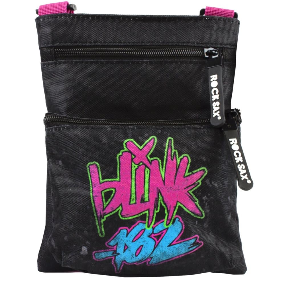 Rock Sax Blink 182 Logo Crossbody Bag