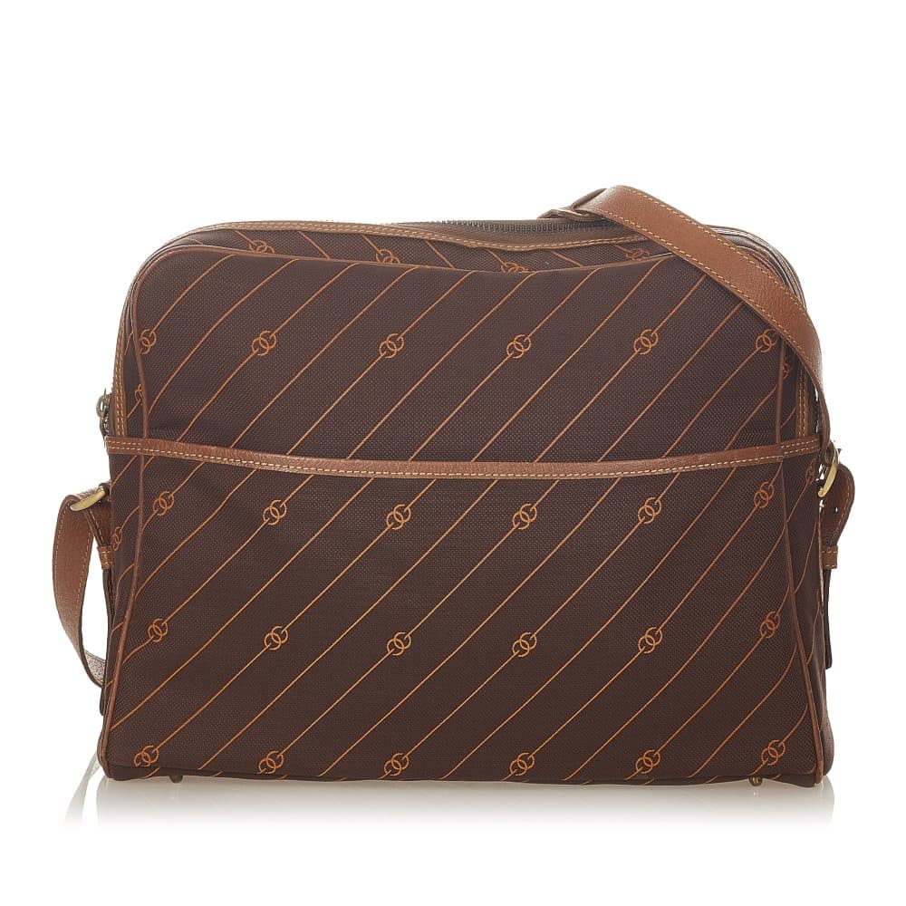 Pre-owned Gucci Leather Crossbody Bag Brown