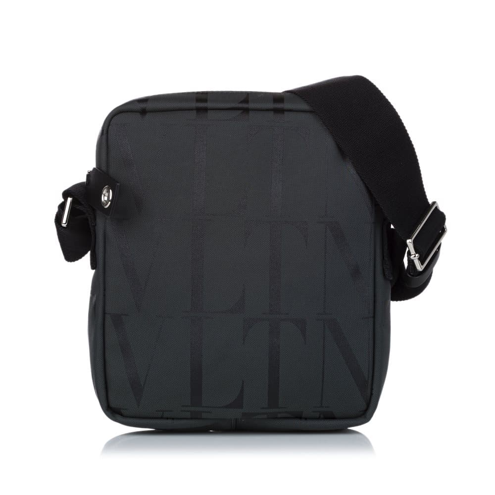 Pre-owned Valentino VLTN Times Crossbody Bag Gray