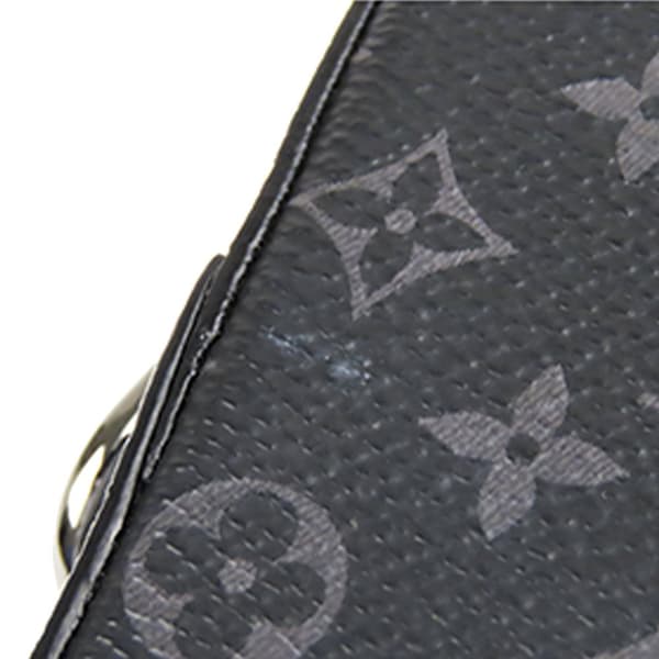 Pre-owned Louis Vuitton Monogram Eclipse Volga Black