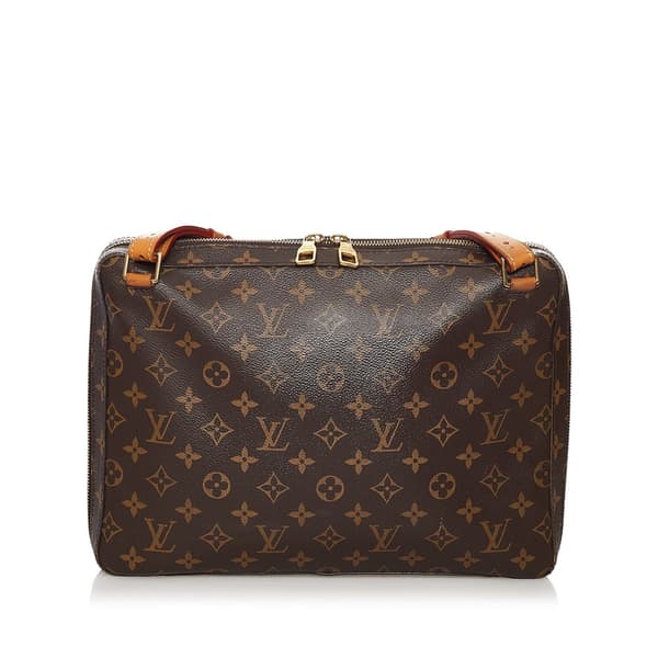 Pre-owned Louis Vuitton Monogram Soft Trunk Messenger  Brown