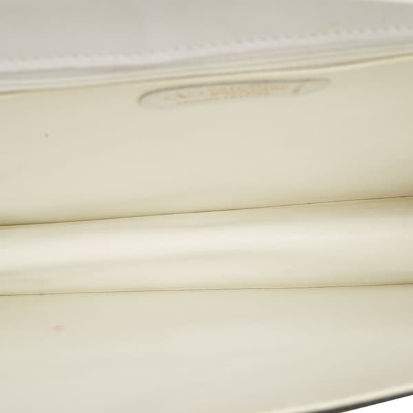 Pre-owned Valentino Leather Crossbody Bag White