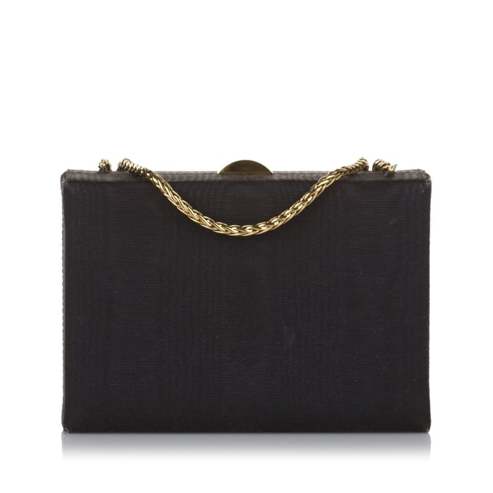 Pre-owned Chanel Canvas Crossbody Bag Black