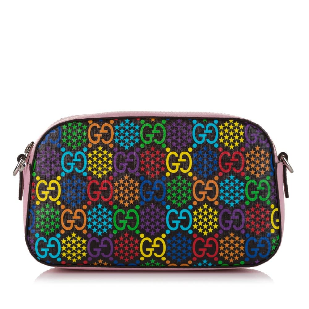 Pre-owned Gucci GG Supreme Psychedelic Crossbody Bag Multi