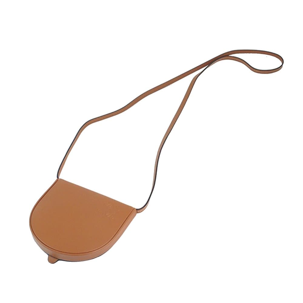 Pre-owned Loewe Heel Pouch Crossbody Bag Brown