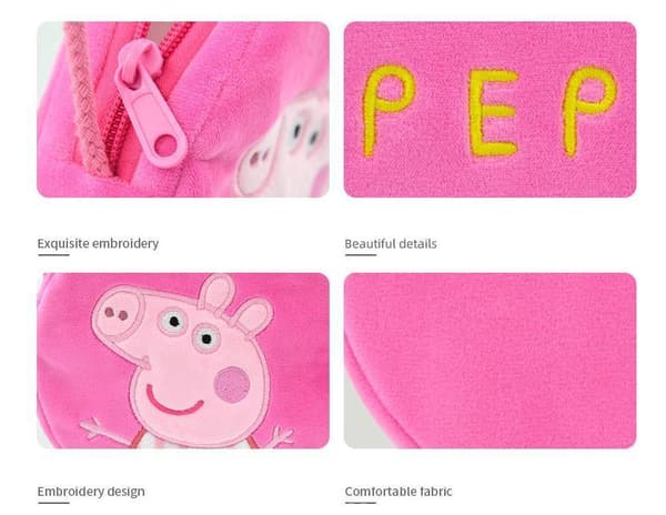 Greta Gris Peppa pig  förskolebärare axelväska George och Peppa
