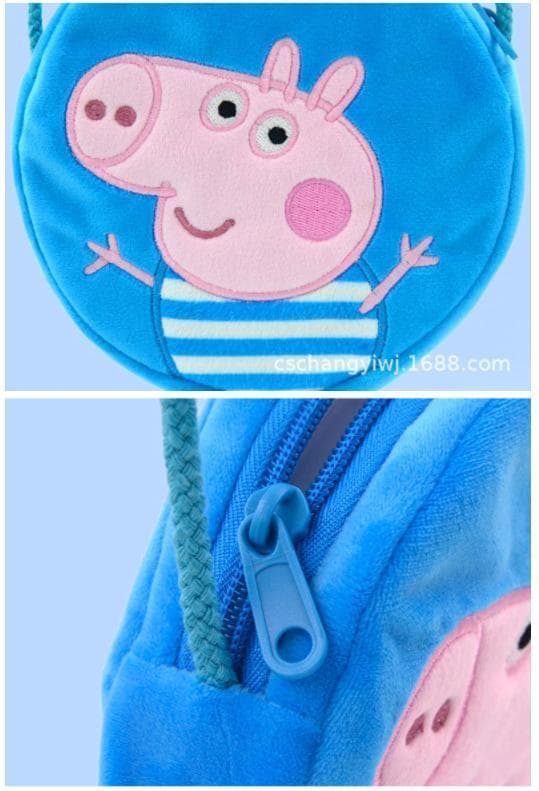 Greta Gris Peppa pig  förskolebärare axelväska George och Peppa