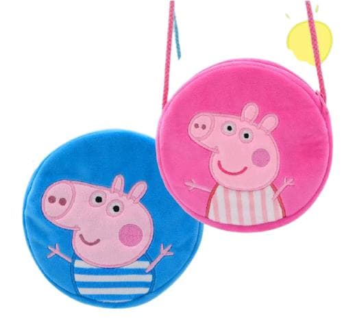 Greta Gris Peppa pig  förskolebärare axelväska George och Peppa