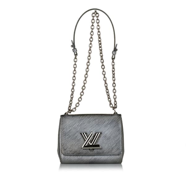 Pre-owned Louis Vuitton Epi Twist PM Silver