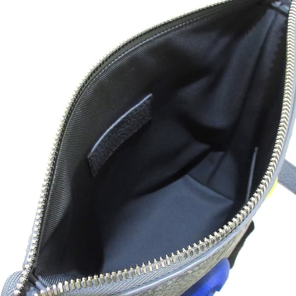 Pre-owned Louis Vuitton Monogram Taurillon Hobo Cruiser PM Gray