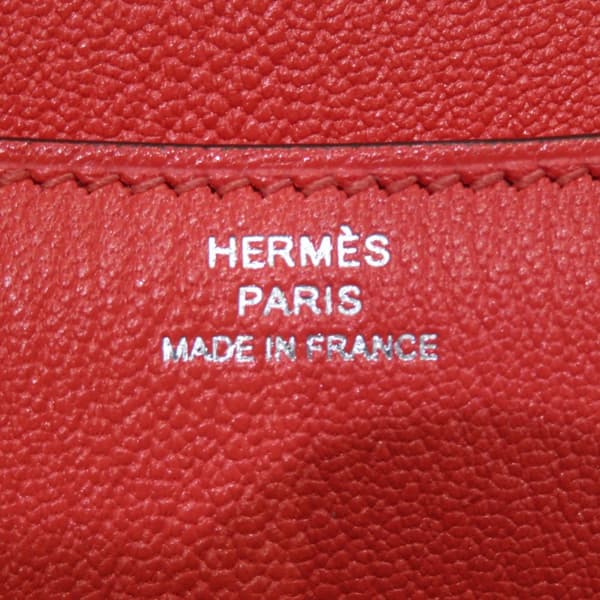 Pre-owned Hermès Mini Epsom Constance 18 Red