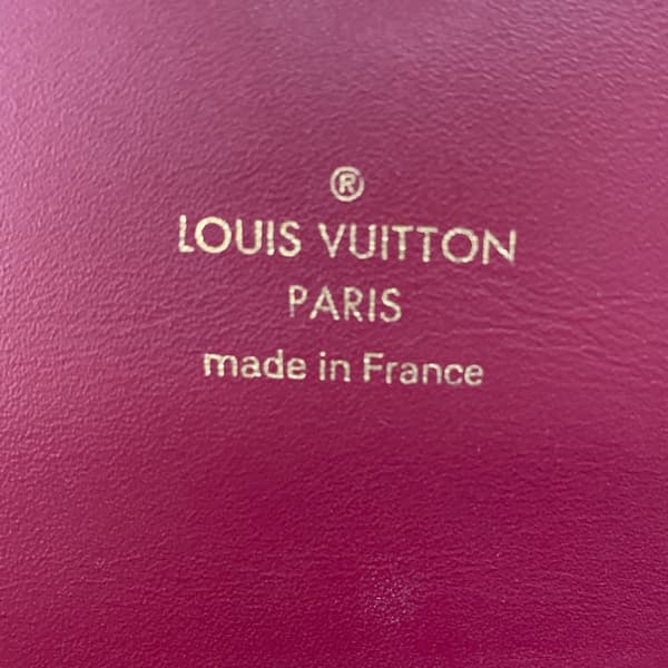 Pre-owned Louis Vuitton Monogram Flore Wallet On Chain Brown