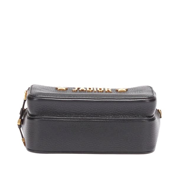 Pre-owned Dior J'Adior Camera Case Clutch with Chain Black