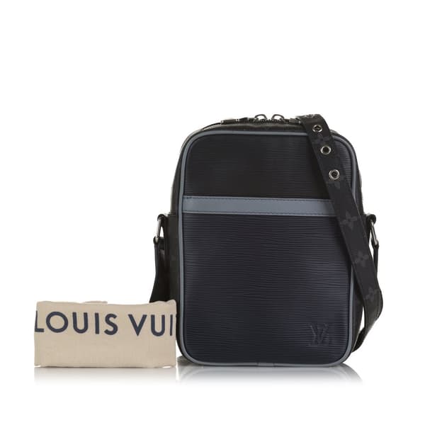 Pre-owned Louis Vuitton Epi Monogram Danube PM Blue