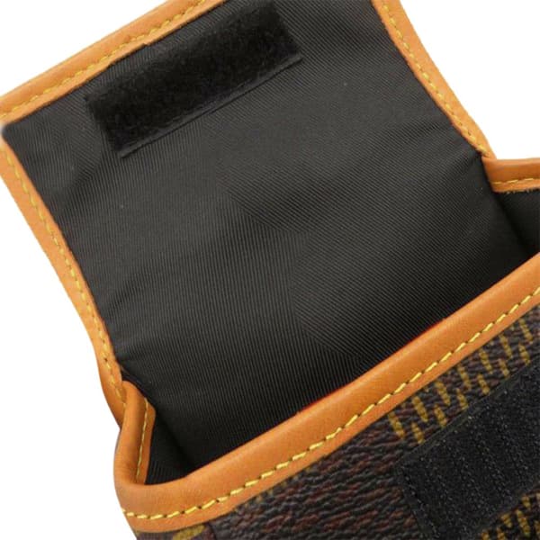 Pre-owned Louis Vuitton Nigo Giant Damier Ebene Monogram Nano Amazone Brown