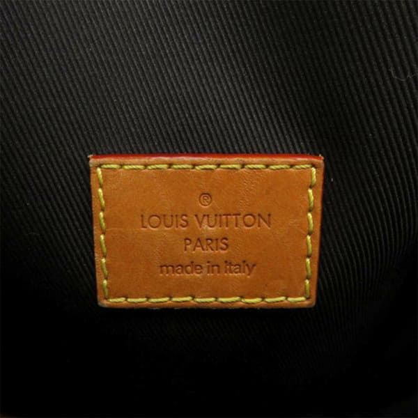 Pre-owned Louis Vuitton Nigo Giant Damier Ebene Monogram Nano Amazone Brown