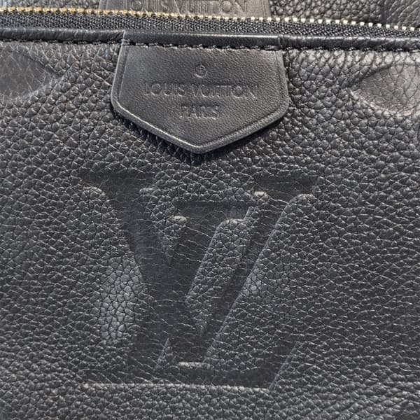 Pre-owned Louis Vuitton Monogram Empriente Bicolor Pochette Felicie Black