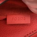 Miniatyrbild 4 av 10: Pre-owned Louis Vuitton Monogram Cuir Plume Ecume Very Chain Bag Red