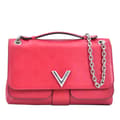 Miniatyrbild 1 av 10: Pre-owned Louis Vuitton Monogram Cuir Plume Ecume Very Chain Bag Red