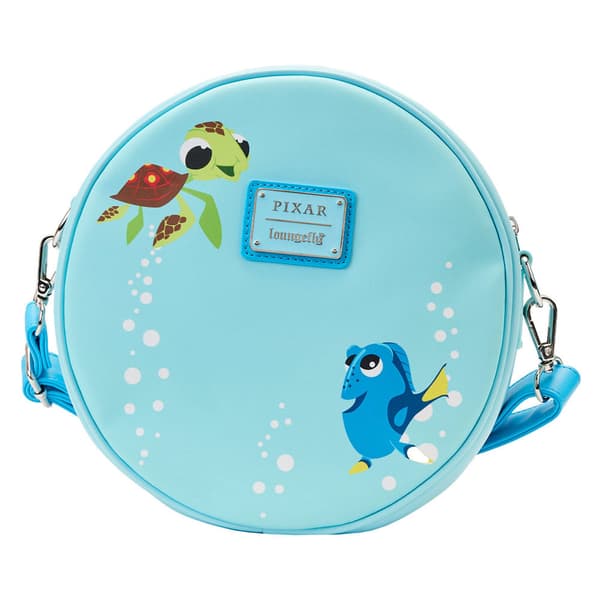 Loungefly Disney Crossbody Bag Finding Nemo 20th Anniversary Bubble Pocket One Size