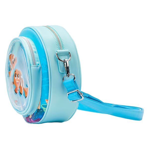 Loungefly Disney Crossbody Bag Finding Nemo 20th Anniversary Bubble Pocket One Size