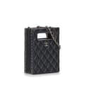 Pikkukuva 2 / 8: Pre-owned Chanel Mini Caviar Chain Around Cut Out Evening Bag Black