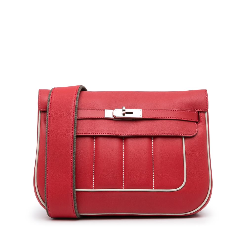 image of Pre-owned Hermes Swift Berline 28 Red