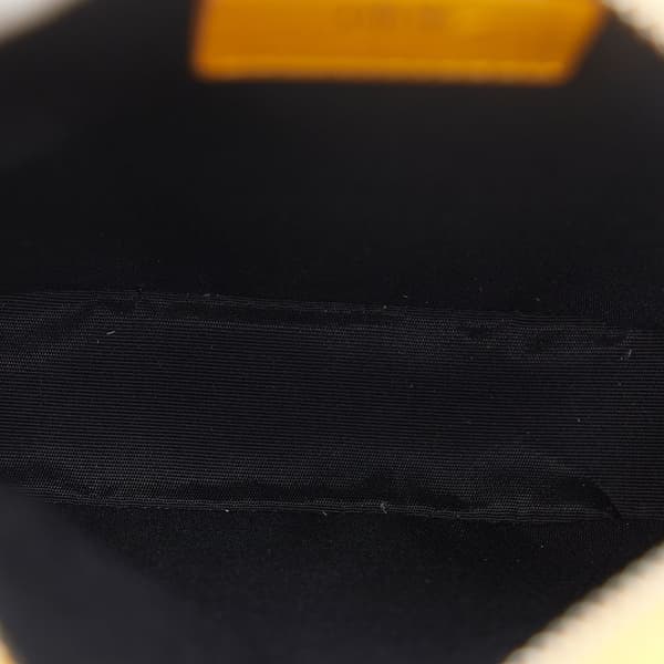 Pre-owned Dior Oblique World Tour Messenger Bag Yellow