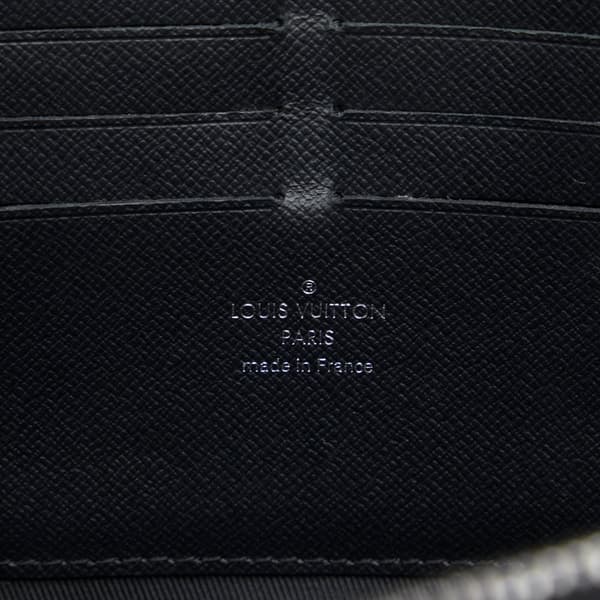 Pre-owned Louis Vuitton Monogram Eclipse Soft Trunk Wallet Crossbody Black