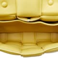 Pikkukuva 5 / 9: Pre-owned Bottega Veneta Nappa Intrecciato Padded Chain Cassette Satchel Yellow