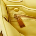 Pikkukuva 8 / 9: Pre-owned Bottega Veneta Nappa Intrecciato Padded Chain Cassette Satchel Yellow