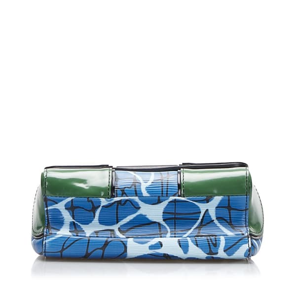 Pre-owned Louis Vuitton Epi Monogram Danube PM Blue