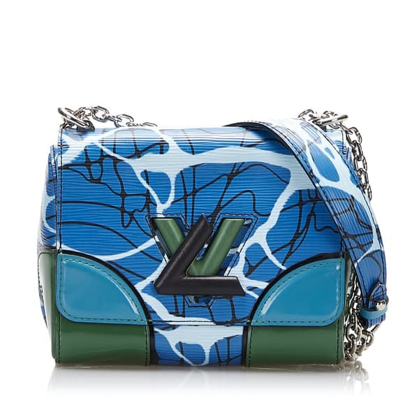 Pre-owned Louis Vuitton Epi Monogram Danube PM Blue