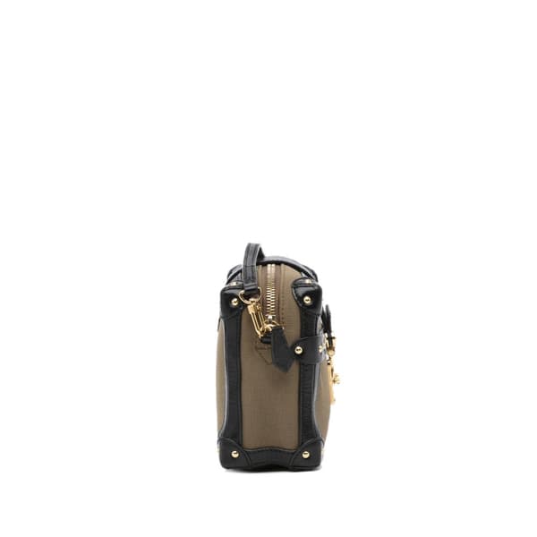 Pre-owned Louis Vuitton Petite Malle Soft MM Brown
