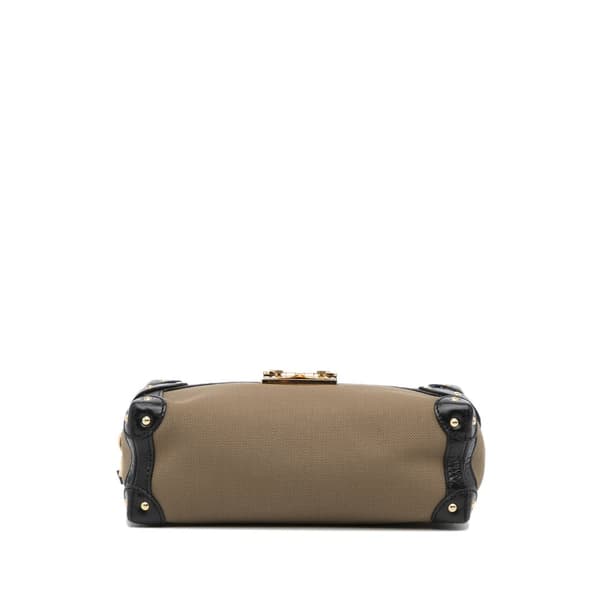 Pre-owned Louis Vuitton Petite Malle Soft MM Brown