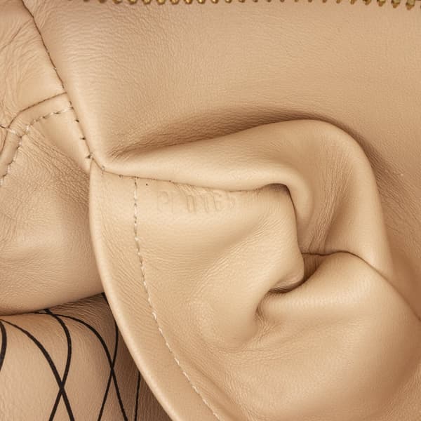 Pre-owned Louis Vuitton Petite Malle Soft MM Brown