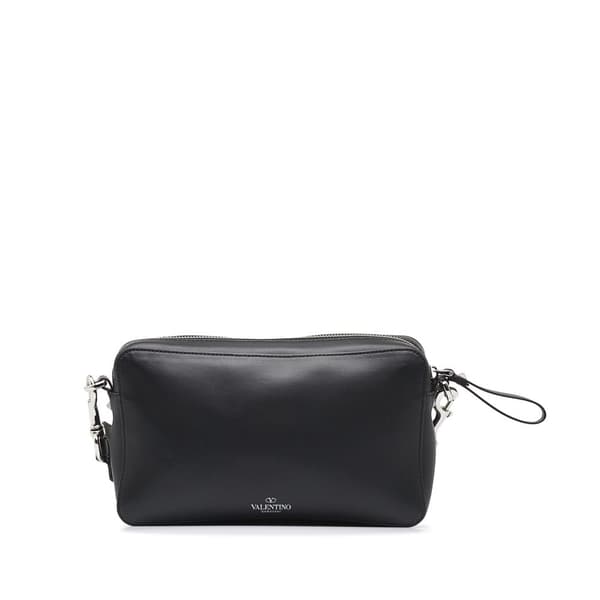Pre-owned Valentino VLTN Crossbody Bag Black