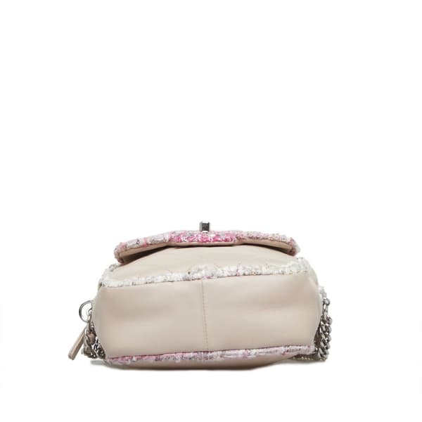 Pre-owned Chanel Elegant Tweed Crossbody Pink