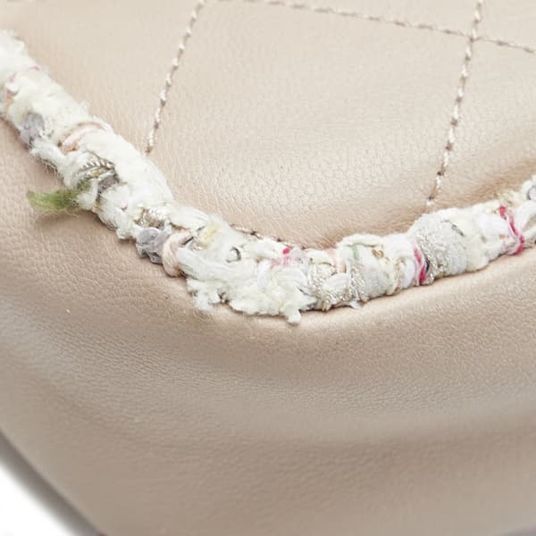 Pre-owned Chanel Elegant Tweed Crossbody Pink