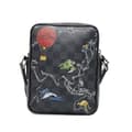 Pikkukuva 3 / 9: Pre-owned Louis Vuitton Damier Graphite Renaissance Map Danube Slim PM Black