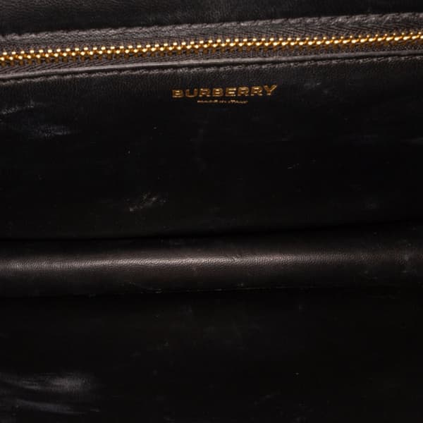 Pre-owned Burberry TB Crossbody Black