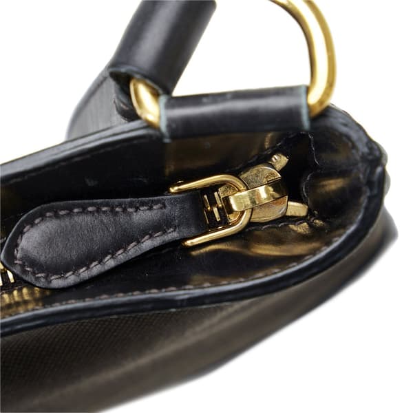 Pre-owned Prada Canapa Logo Crossbody Brown