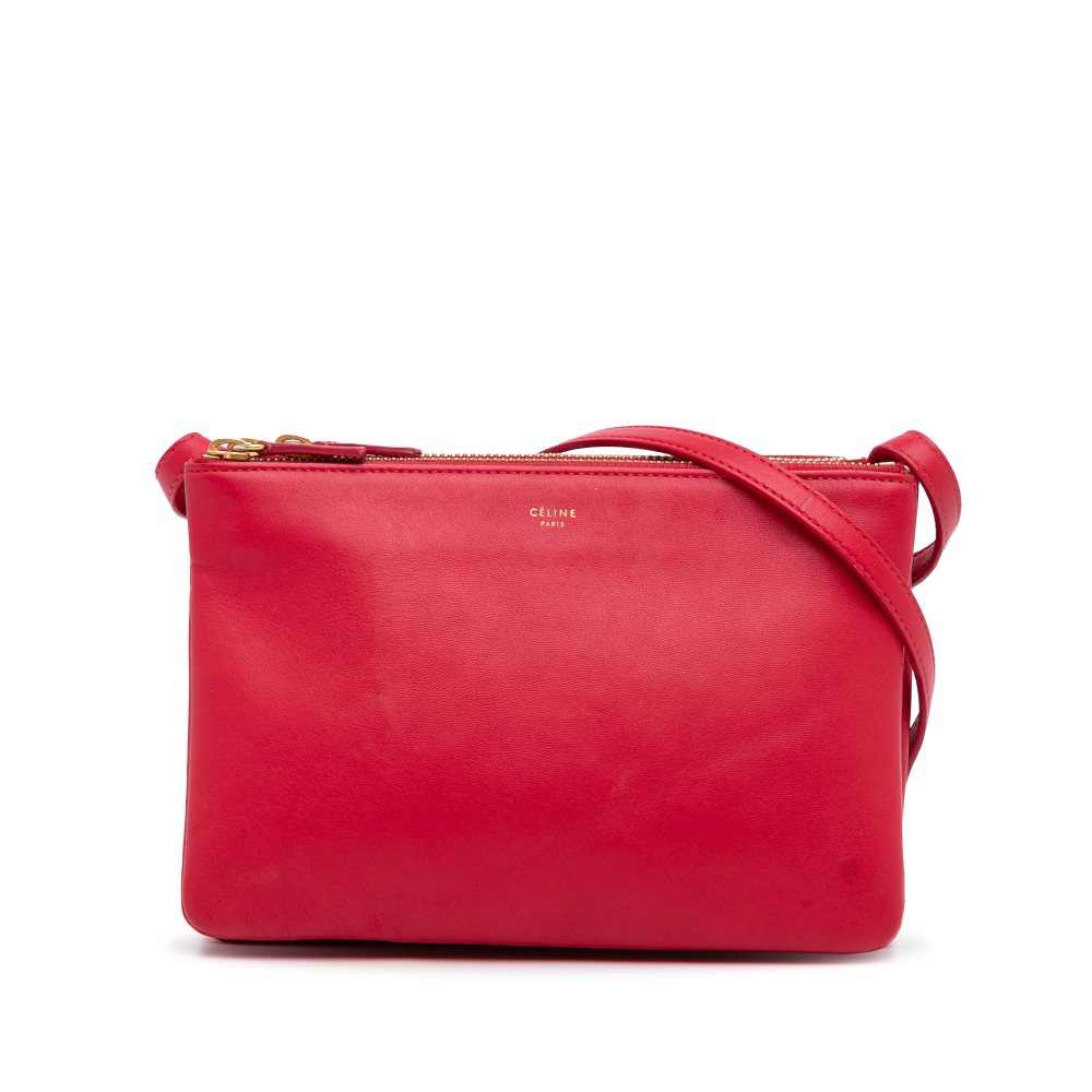 223.99 SEK Trio Small Crossbody Celine Pre owned Red Bag