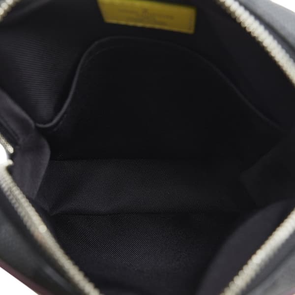 Pre-owned Louis Vuitton Epi Damier Graphite Danube Slim Black