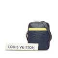 Miniatyrbilde 10 av 10: Pre-owned Louis Vuitton Epi Damier Graphite Danube Slim Black