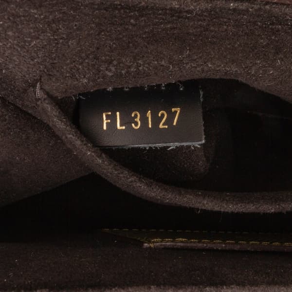Pre-owned Louis Vuitton Monogram Boite Chapeaux Souple MM Brown