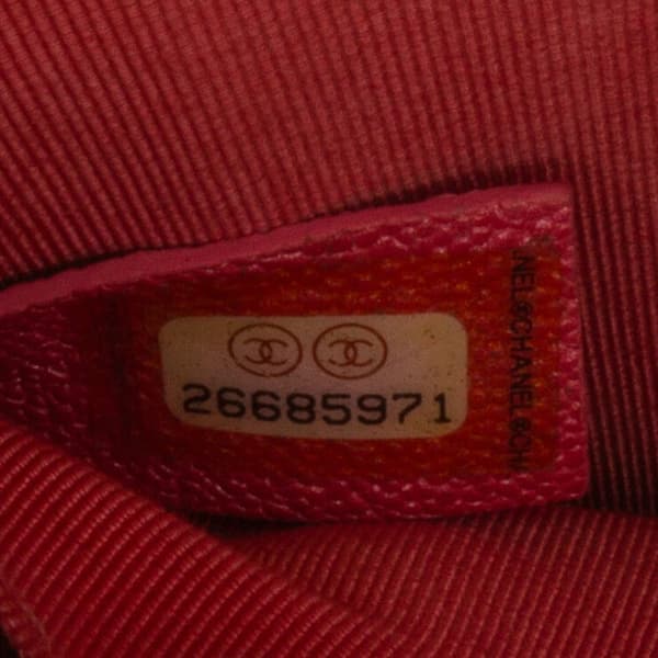Pre-owned Chanel North South Boy Flap Pink