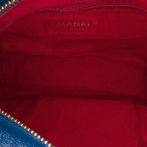 Pre-owned Chanel Small Suede Gabrielle Crossbody Orange