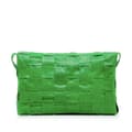 Pikkukuva 3 / 10: Pre-owned Bottega Veneta Maxi Nappa Intrecciato Cassette Crossbody Green