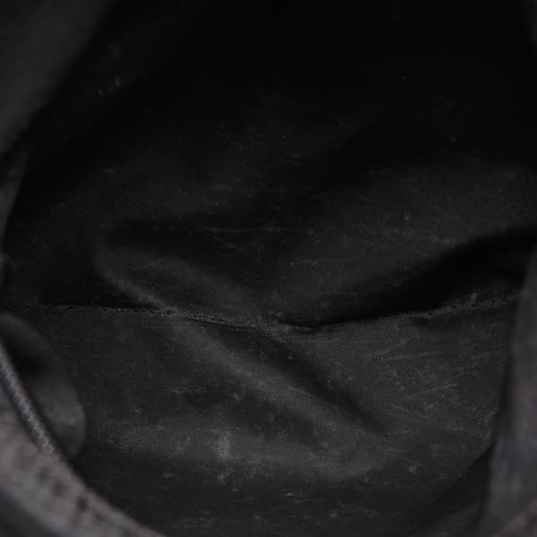 Pre-owned Prada Tessuto Zip Top Crossbody Black